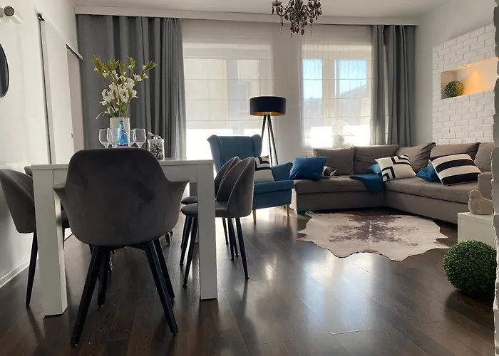 Nowa Apartament - Komfortowe 61M2 - 3 Pokoje, Garaz, Klimatyzacja